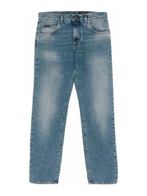 DOLCE & GABBANA: Jeans Rectos - Vaqueros Rectos - Denim