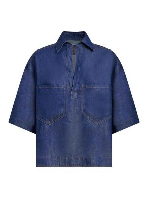 DONDUP: Chemises - Chemise - Bleu