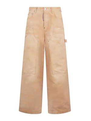 DSQUARED2: Jeans Rectos - Vaqueros Rectos - Beis