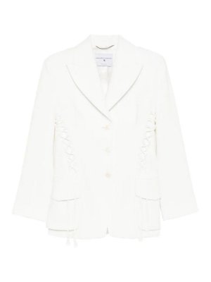 ERMANNO SCERVINO: Casualjacken - Casualjacke - Weiß