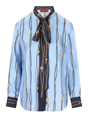 GUCCI: shirts - `Marina Waves` Shirt