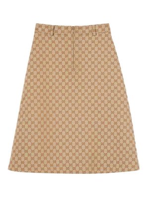 GUCCI: Knee length skirts & Midi - `Original Gg` Skirt