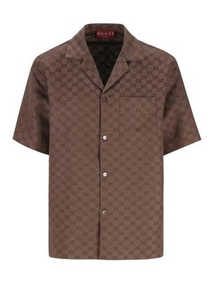 GUCCI: shirts - `Disco` Bowling Shirt