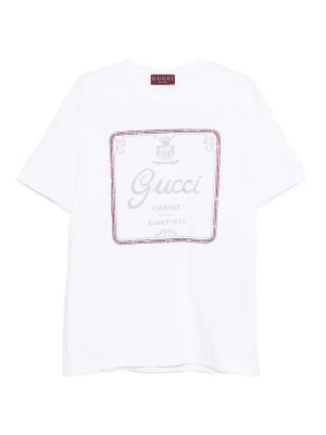 GUCCI: t-shirts - Regular Short Sleeve T-Shirt