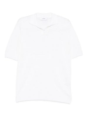 LARDINI: Poloshirts - Poloshirt - Weiß
