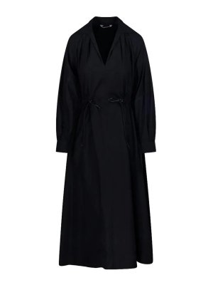 Max Mara: ニーレングスドレス - 膝丈ドレス - 黒