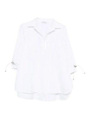 Max Mara: Camisas - Camisa - Blanco