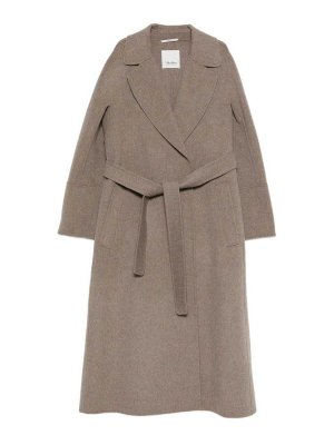 Max Mara: Abrigos semilargos - Abrigo Midi - Gris