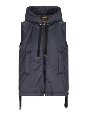 Max Mara: padded jackets - `Maxmara Thecube` `Greengo` Padded Vest