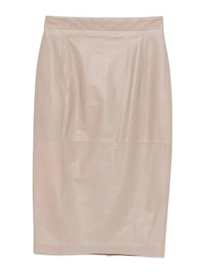 Max Mara: leather skirts - Leather Skirt