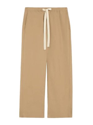 Max Mara: Casual Hosen - Casual Hose - Dunkelbeige