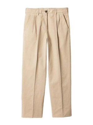 MIU MIU: casual trousers - Gabardine Pants