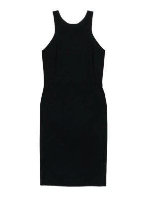PATRIZIA PEPE: Vestidos media pierna - Vestido Midi - Negro