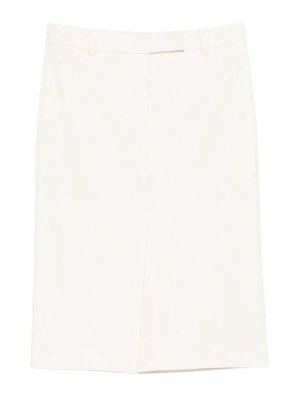 PATRIZIA PEPE: Jupes midi et au genou - Jupe Midi - Blanc