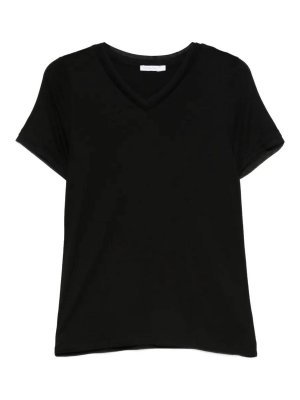 PATRIZIA PEPE: Tシャツ - Tシャツ - 黒
