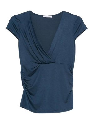 PATRIZIA PEPE: Camisetas - Camiseta - Azul