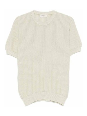 PIACENZA 1733: Strickpullover mit Rundhalsausschnitt - Rundhalspullover - Hellgrün