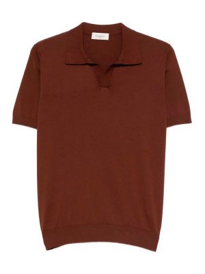 PIACENZA 1733: Polos - Polo - Marrón Oscuro