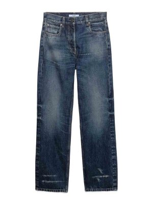 PRADA: straight leg jeans - Denim Jeans