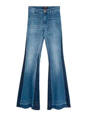 SEAFARER: flared jeans - `Angeline` Pants