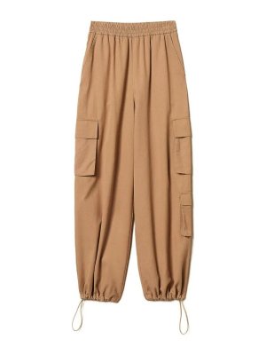 TWINSET: Casual Hosen - Casual Hose - Beige