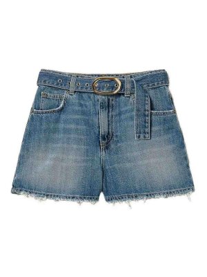 TWINSET: Shorts - Shorts - Lavado Claro