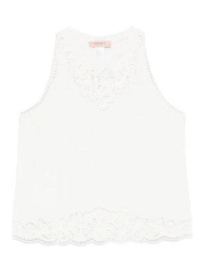 TWINSET: トップス＆タンクトップ - トップ/タンクトップ - 白