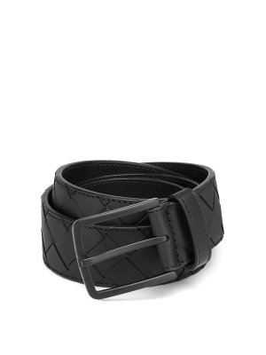 BOTTEGA VENETA: Cinturones - Cinturón - Negro