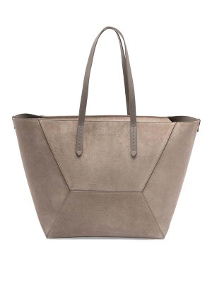 BRUNELLO CUCINELLI: Handtaschen - Shopper - Beige
