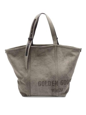GOLDEN GOOSE: Sacs à main - Sac Cabas - Vert