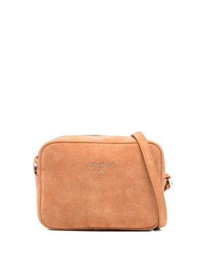 PATRIZIA PEPE: Bolsos de hombro - Bolsa De Hombro - Marrón