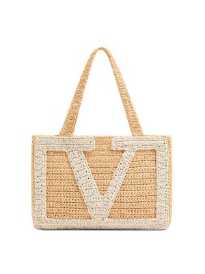 VALENTINO GARAVANI: Sacs à main - Sac Cabas - Blanc