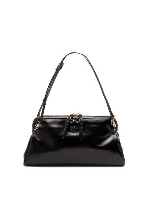 MIU MIU: shoulder bags - Leather Shoulder Bag