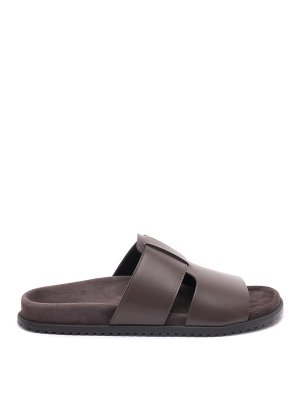 DOLCE & GABBANA: sandals - Leather Sandals