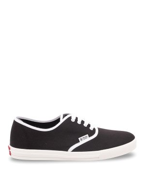 PRADA: trainers - `Imprint` Cotton Sneakers