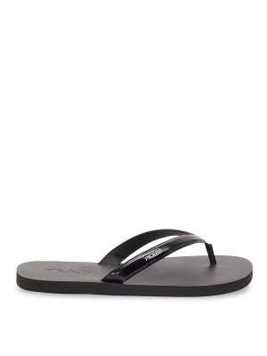 PRADA: sandals - Brushed Leather Sandals