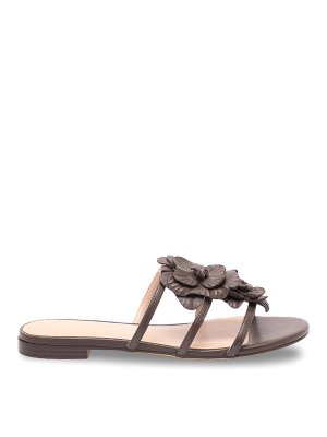TWINSET: Sandalen - Sandalen - Camel