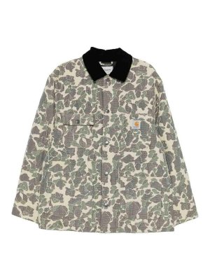 CARHARTT: long coats - Tapestry Chore Coat Cotton