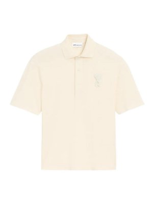 AMI PARIS: polo shirts - Boxy Fit Polo