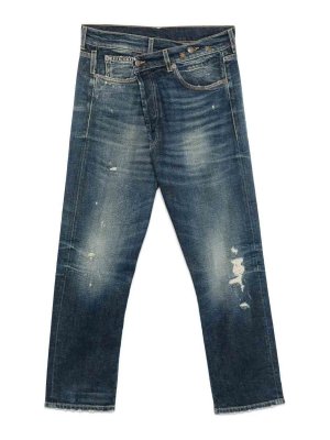 R13: straight leg jeans - Crossover Jeans
