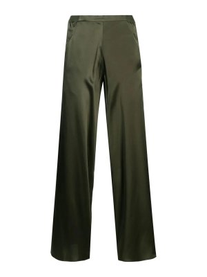 CHRISTOPHER ESBER: カジュアルトラウザー - カジュアルパンツ - 緑