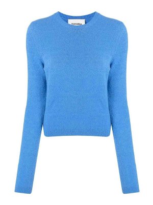NANUSHKA: crew necks - Tama Jumper In Blue