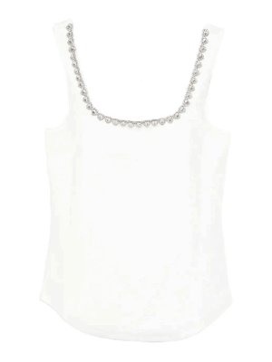 ZIMMERMANN: Tops y camisetas sin mangas - Top - Blanco