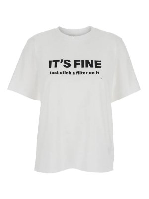 VICTORIA BECKHAM: T-shirts - T-Shirt - Weiß