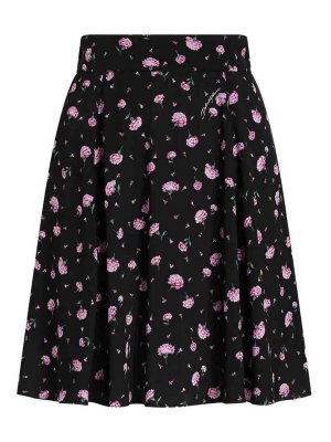 DOLCE & GABBANA: Jupes midi et au genou - Jupe Midi - Noir
