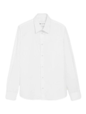 AMI PARIS: shirts - Poplin Cotton Tailor Shirt