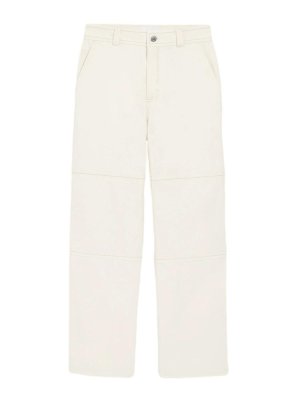 AMI PARIS: カジュアルトラウザー - カジュアルパンツ - 白