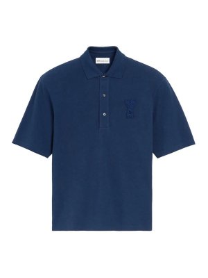 AMI PARIS: shirts - Boxy Fit Polo