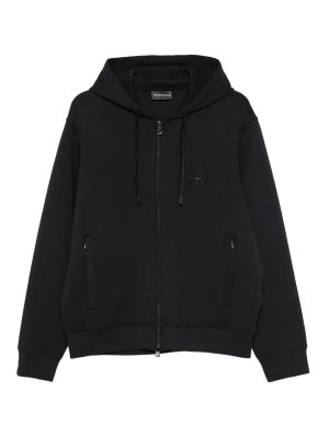 EMPORIO ARMANI: Sudaderas y suéteres - Sudadera - Negro