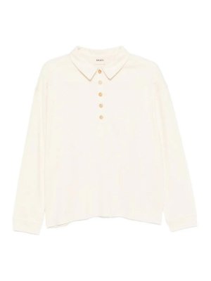 KHAITE: Tops y camisetas sin mangas - Top - Beis